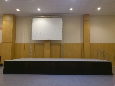 location de podiums, scène 